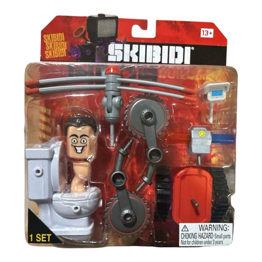 Skibidi Toilet Build MODS Skibidi Toilet Figure Saw Blades Bonkers New